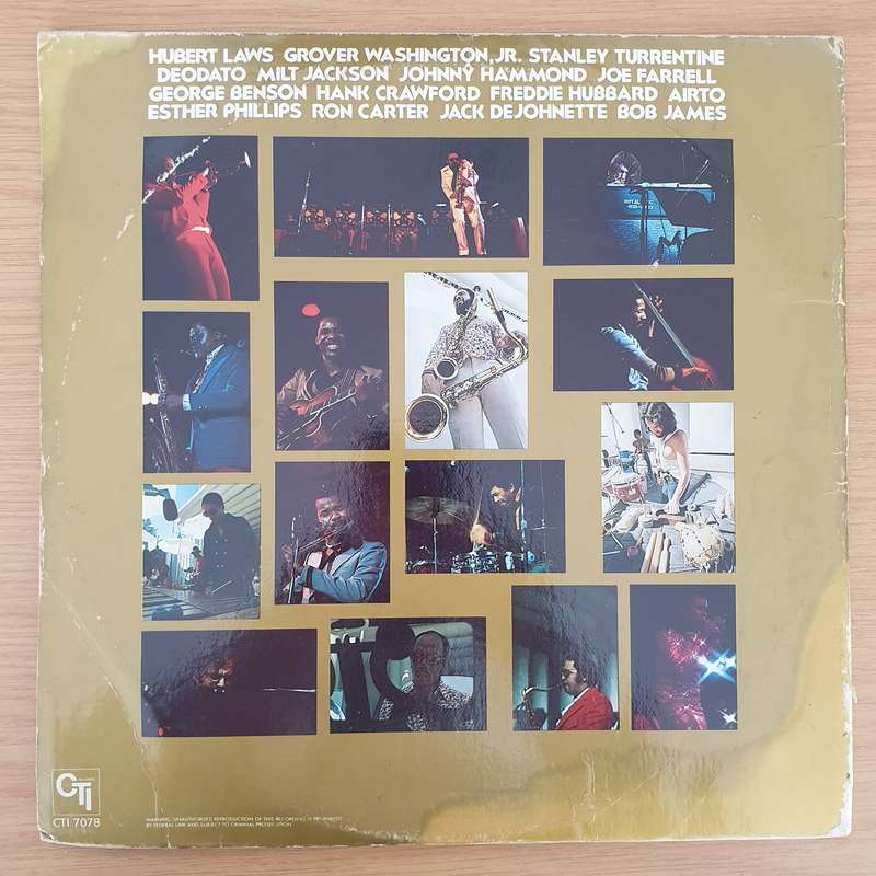 CTI All-Stars  CTI Summer Jazz At The Hollywood Bowl Live Three - Vinyl LP Record - Very-Good+...