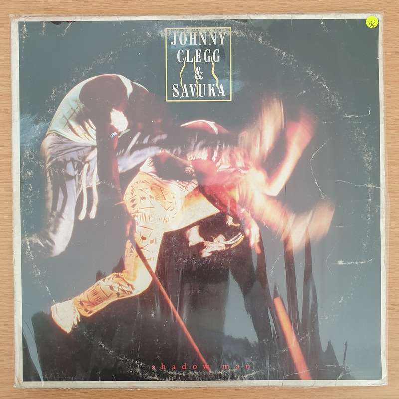 Johnny Clegg & Savuka  Shadow Man - Vinyl LP Record - Very-Good- Quality (VG-) (minus)