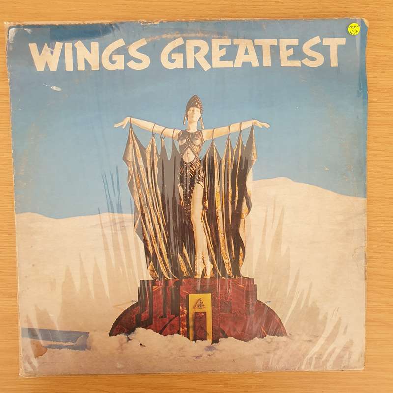 Wings (Paul McCartney) - Greatest - Vinyl LP Record - Very-Good Quality (VG)