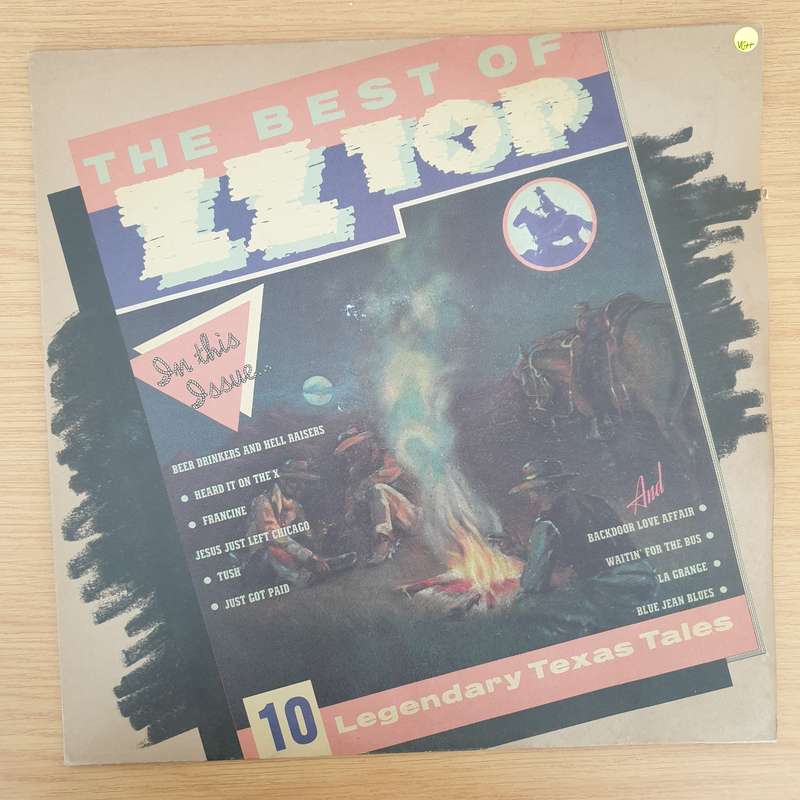 ZZ Top  The Best Of (Germany Pressing) - Vinyl LP Record - Very-Good+ Quality (VG+)