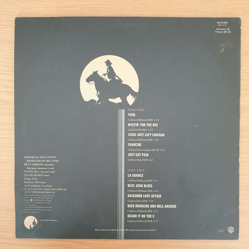 ZZ Top  The Best Of (Germany Pressing) - Vinyl LP Record - Very-Good+ Quality (VG+)
