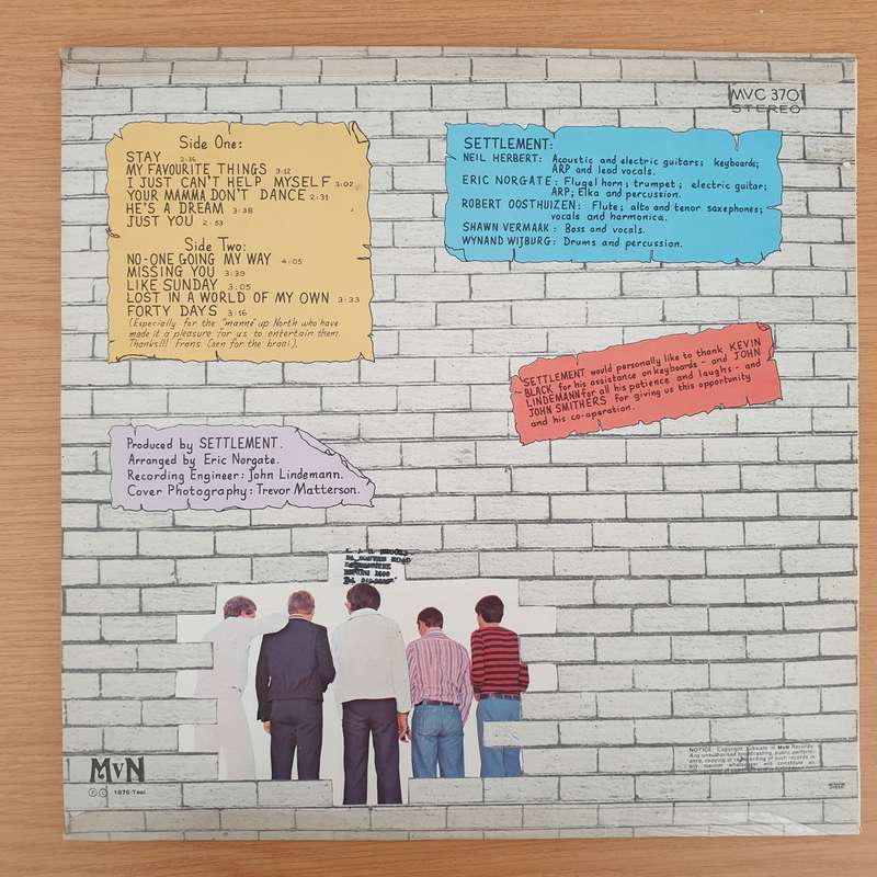 Neil Herbert And The Settlement  Neil Herbert And The Settlement - Vinyl LP Record - Very-Good...