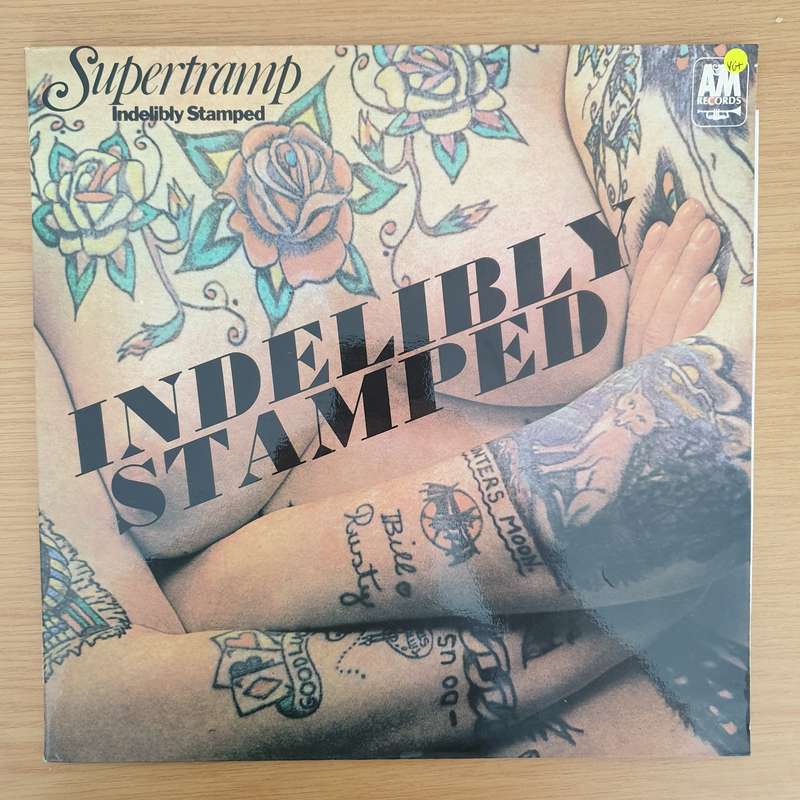 Supertramp  Indelibly Stamped (SA) -  Vinyl LP Record - Very-Good+ Quality (VG+)