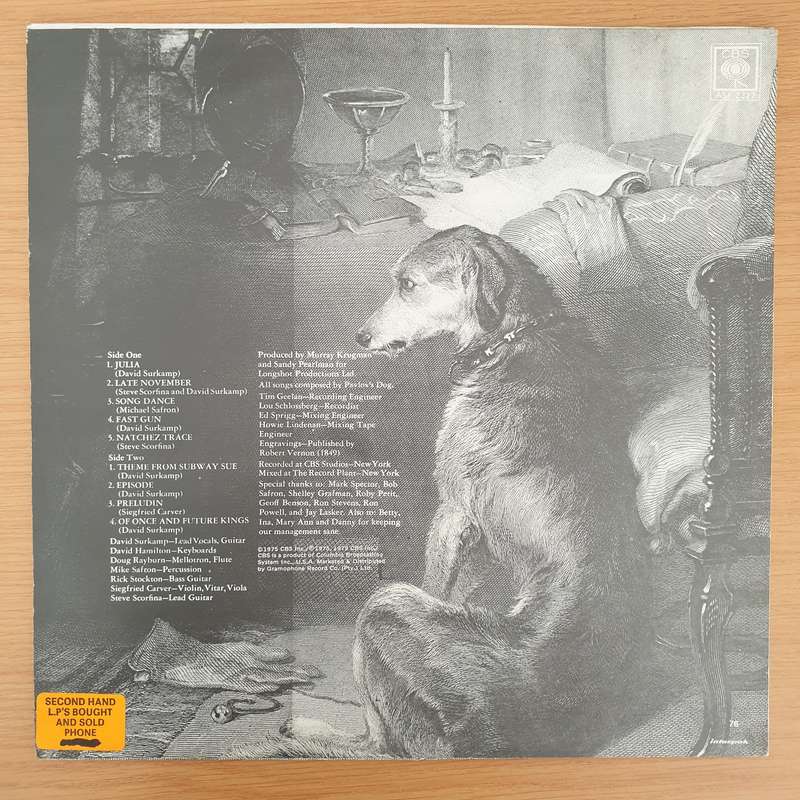 Pavlov's Dog  Pampered Menial (SA) - Vinyl LP Record - Very-Good+ Quality (VG+) (verygoodplus)