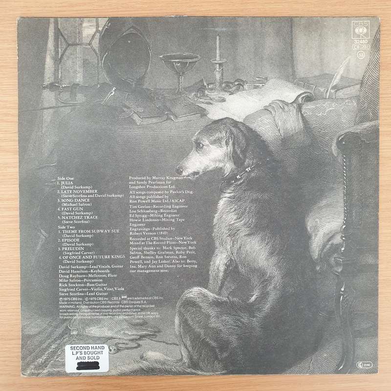 Pavlov's Dog  Pampered Menial (UK) - Vinyl LP Record - Very-Good+ Quality (VG+) (verygoodplus)
