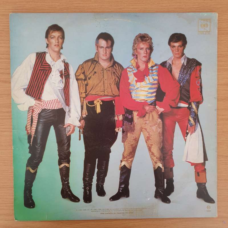 Adam And The Ants  Prince Charming - Vinyl LP Record - Very-Good- Quality (VG-) (minus)