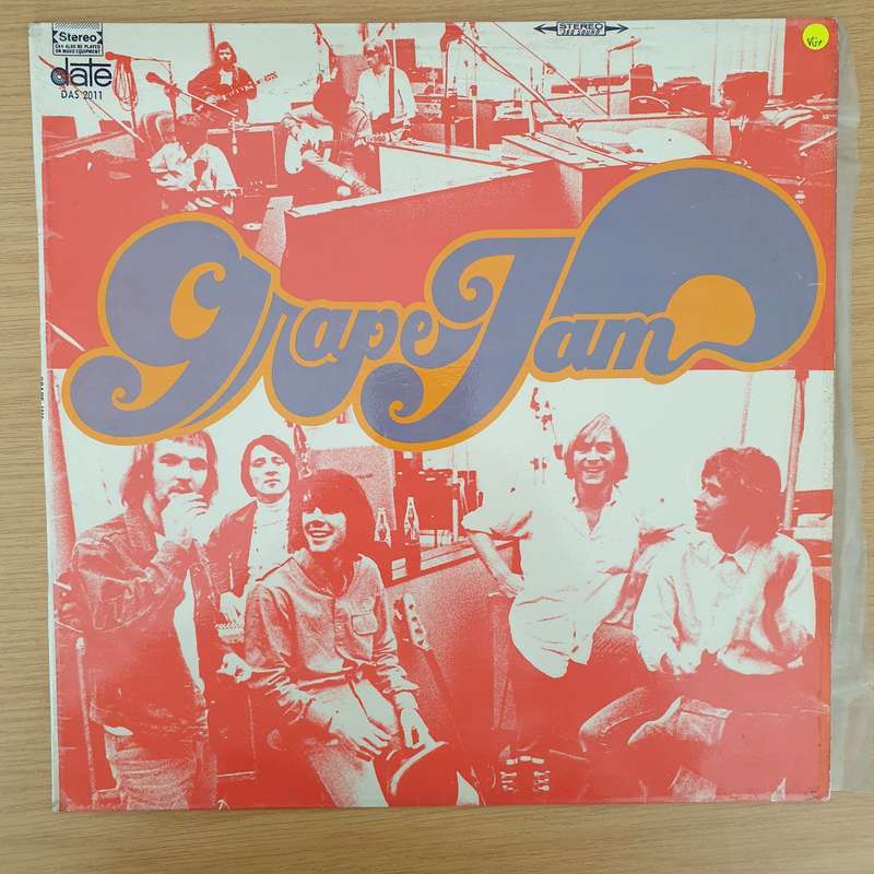 Moby Grape  Grape Jam - Vinyl LP Record - Very-Good+ Quality (VG+) (verygoodplus)