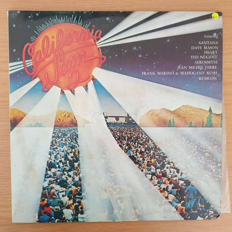 California Jam 2  Vinyl LP Record - Very-Good+ Quality (VG+) (verygoodplus)