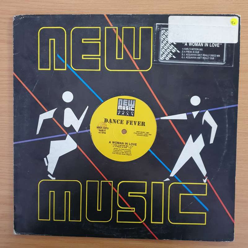 Dance Fever  A Woman In Love  Vinyl LP Record - Very-Good+ Quality (VG+) (verygoodplus)