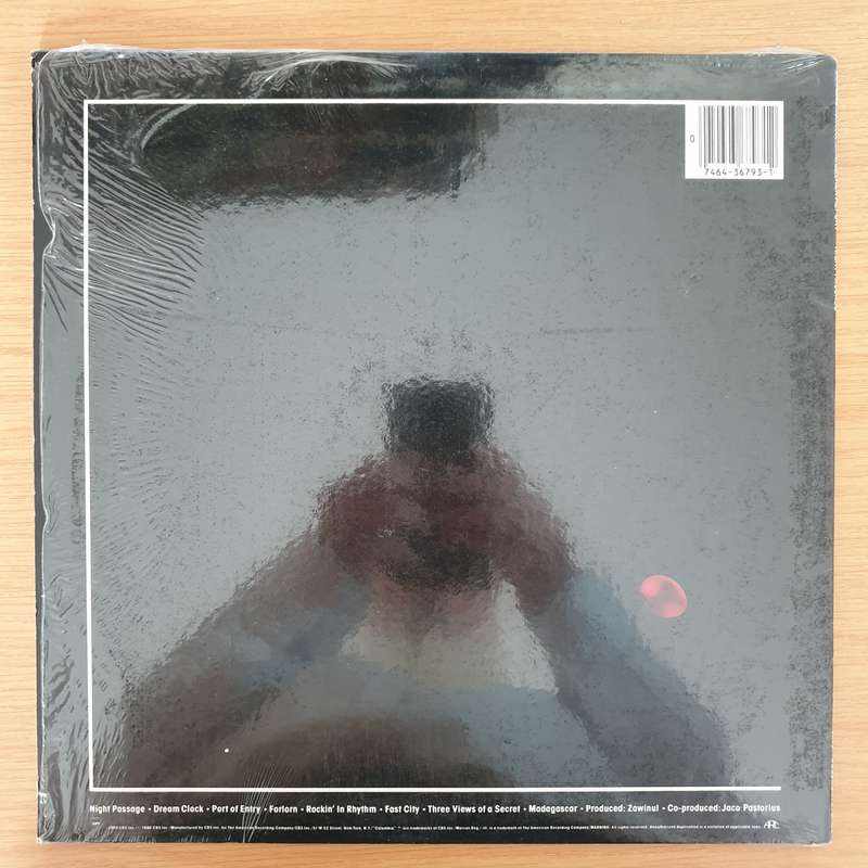 Weather Report  Night Passage  Vinyl LP Record - Very-Good+ Quality (VG+) (verygoodplus)