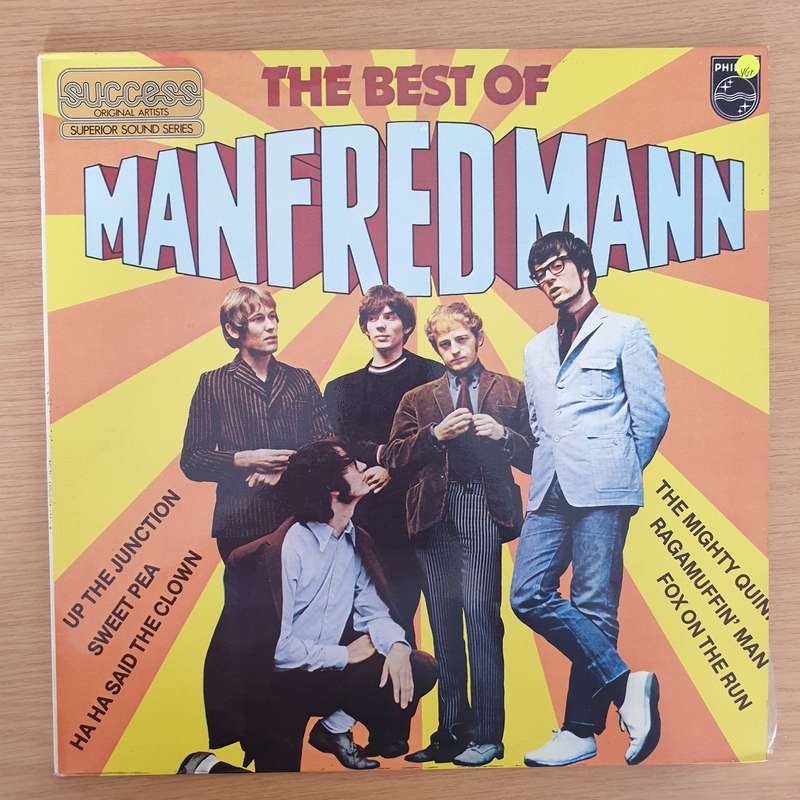 Manfred Mann  The Best Of Manfred Mann  Vinyl LP Record - Very-Good+ Quality (VG+) (very...