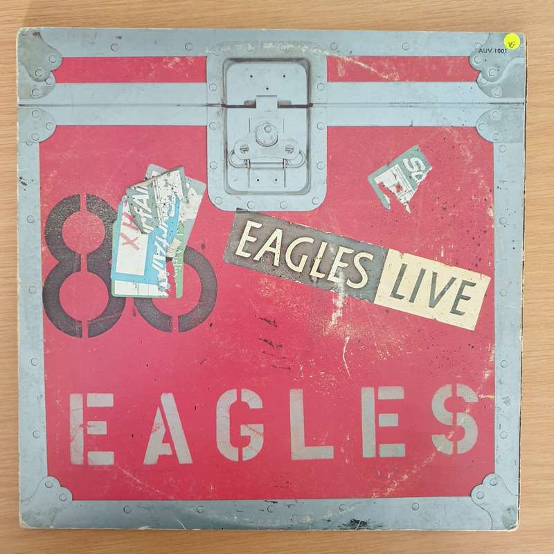 Eagles Live - Double Vinyl LP Record - Very-Good Quality (VG)  (verry)