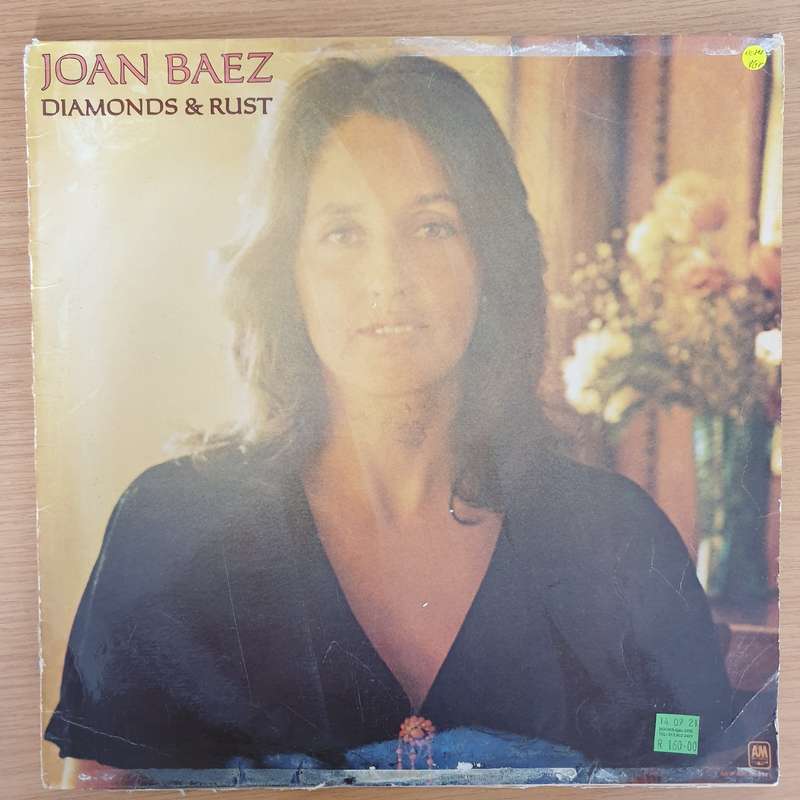 Joan Baez  Diamonds & Rust -  Vinyl LP Record - Very-Good+ Quality (VG+)