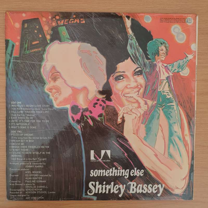 Shirley Bassey  Something Else - Vinyl LP Record - Very-Good Quality (VG)  (verry)