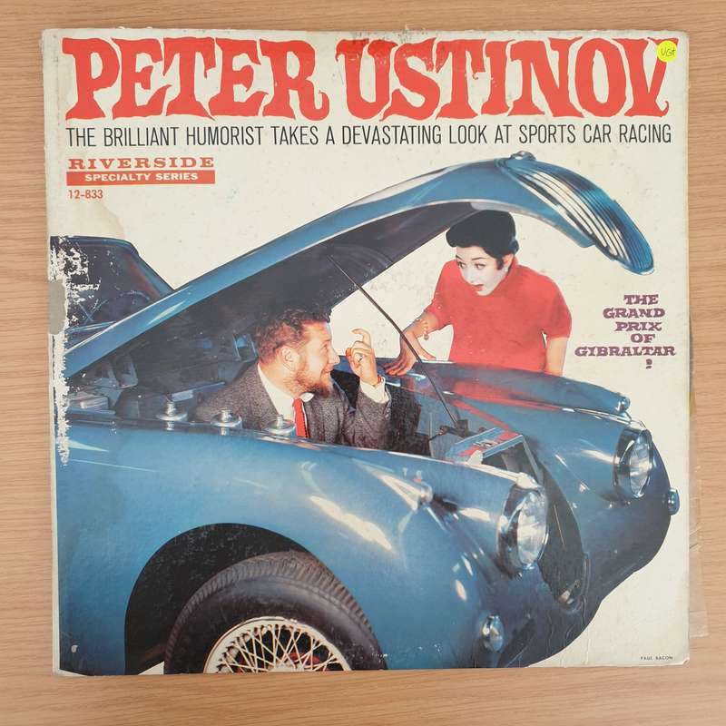Peter Ustinov  The Grand Prix Of Gibraltar! - Vinyl LP Record - Very-Good+ Quality (VG+)