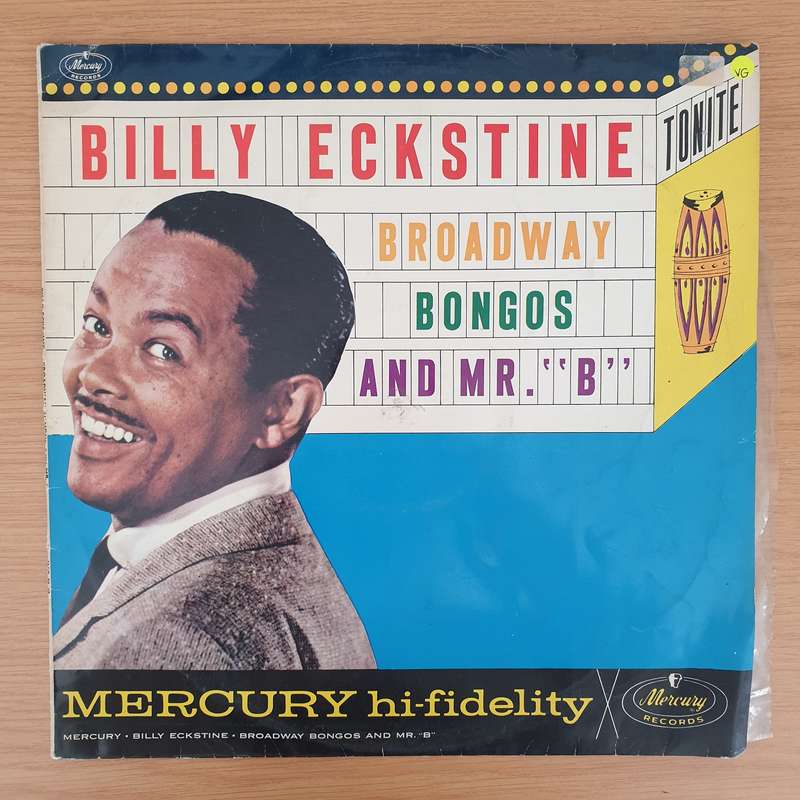 Billy Eckstine  Broadway Bongos And Mr. B - Vinyl LP Record - Very-Good Quality (VG)  (verry)