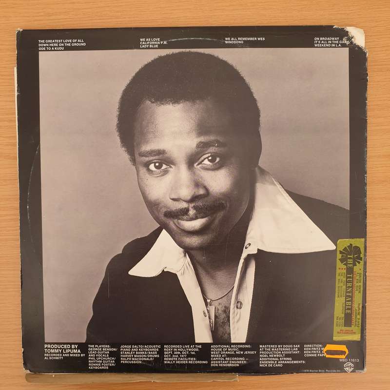 George Benson  Weekend In L.A.  Double Vinyl LP Record - Very-Good Quality (VG)  (verry)