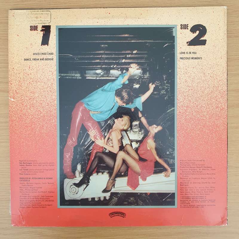 Nightlife Unlimited  Nightlife Unlimited - Vinyl LP Record - Very-Good+ Quality (VG+)