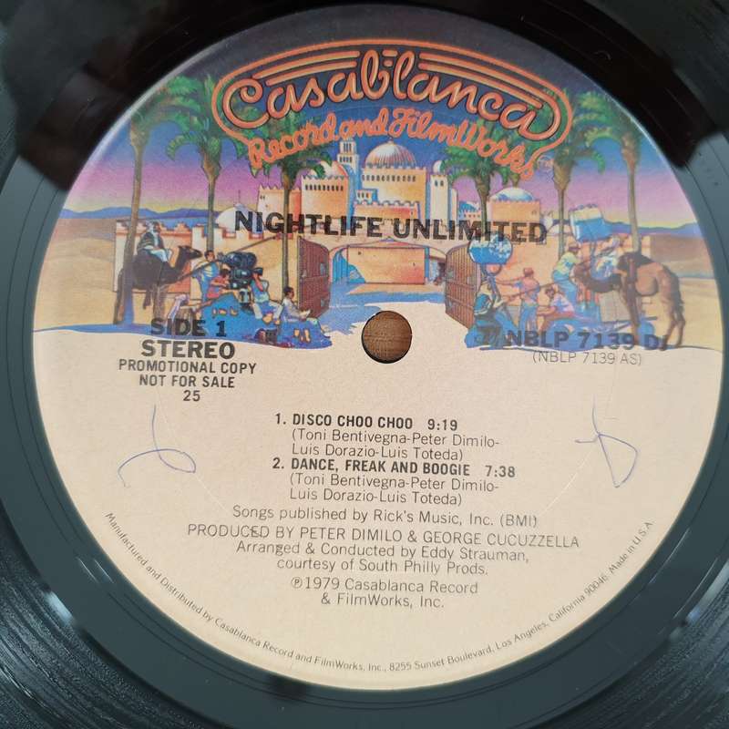 Nightlife Unlimited  Nightlife Unlimited - Vinyl LP Record - Very-Good+ Quality (VG+)