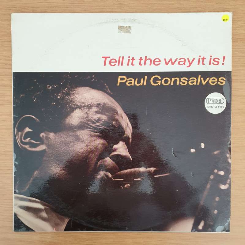 Paul Gonsalves  Tell It The Way It Is! (8056)  - Vinyl LP Record - Very-Good+ Quality (VG+) (v...