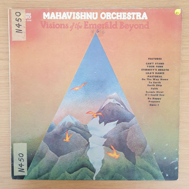 Mahavishnu Orchestra  Visions Of The Emerald Beyond - Vinyl LP Record - Very-Good+ Quality (VG+)