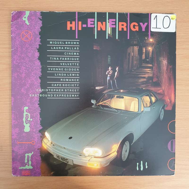 High Energy - Get Set for More Sweat - Vinyl LP Record - Very-Good+ Quality (VG+)