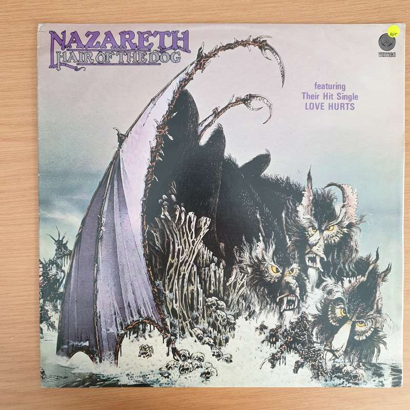 Nazareth  Hair Of The Dog - Vinyl LP Record - Very-Good+ Quality (VG+)
