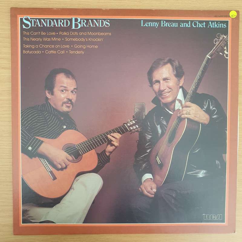 Lenny Breau And Chet Atkins  Standard Brands - Vinyl LP Record - Very-Good+ Quality (VG+) (ver...