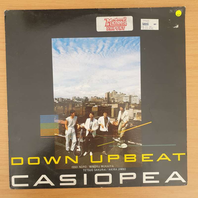 Casiopea  Down Upbeat - Vinyl LP Record - Very-Good+ Quality (VG+) (verygoodplus)