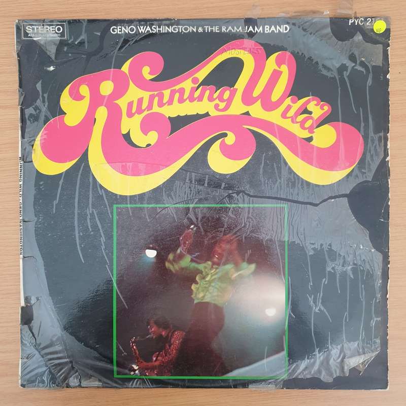 Geno Washington & The Ram Jam Band  Running Wild - Vinyl LP Record - Very-Good Quality (VG)  (...