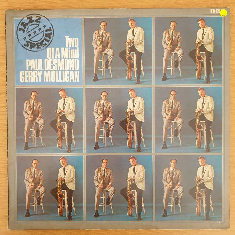 Paul Desmond / Gerry Mulligan  Two Of A Mind (Germany) - Vinyl LP Record - Very-Good Quality (...