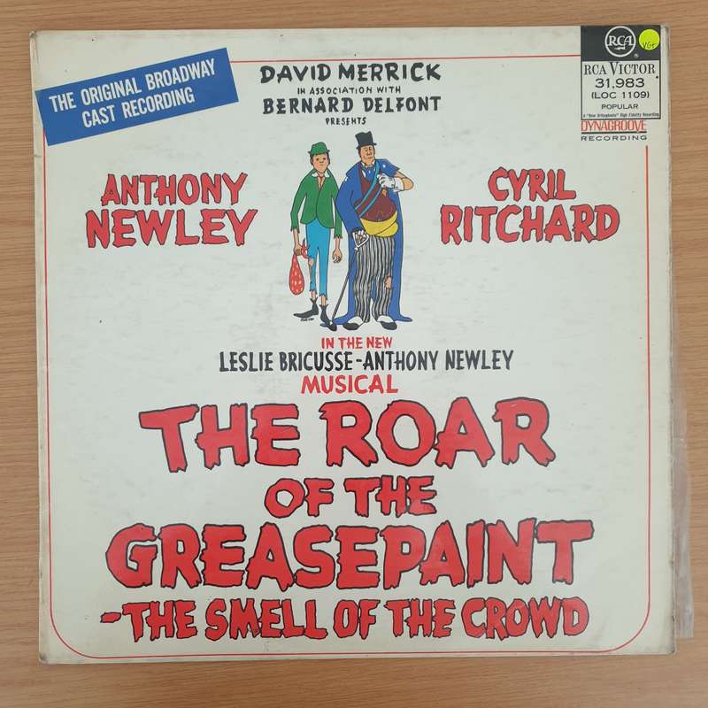 The Roar Of The Greasepaint - The Smell Of The Crowd - Anthony Newley, Cyril Ritchard - Vinyl LP ...