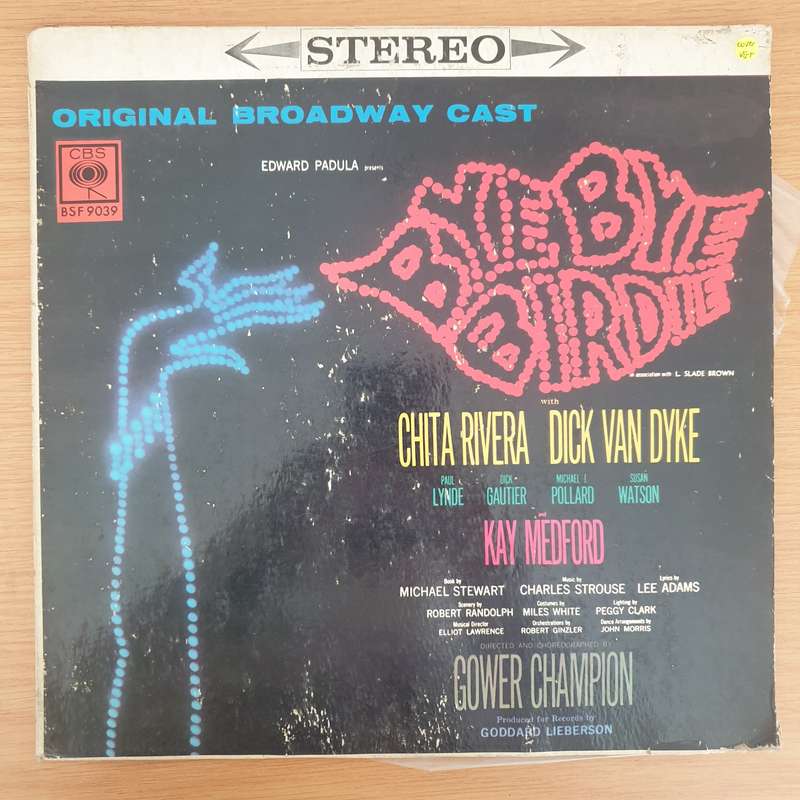 Bye Bye Birdie Original Broadway Cast With Chita Rivera, Dick Van Dyke - Vinyl LP Record - Very-G...