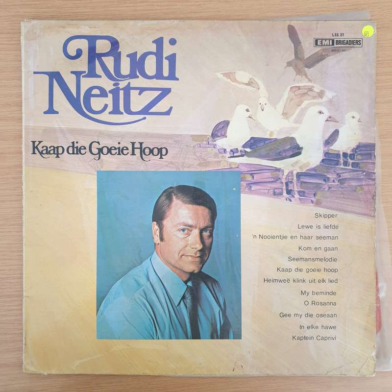 Rudi Neitz - Kaap die Goeie Hoop - Vinyl LP Record - Very-Good- Quality (VG-) (minus)