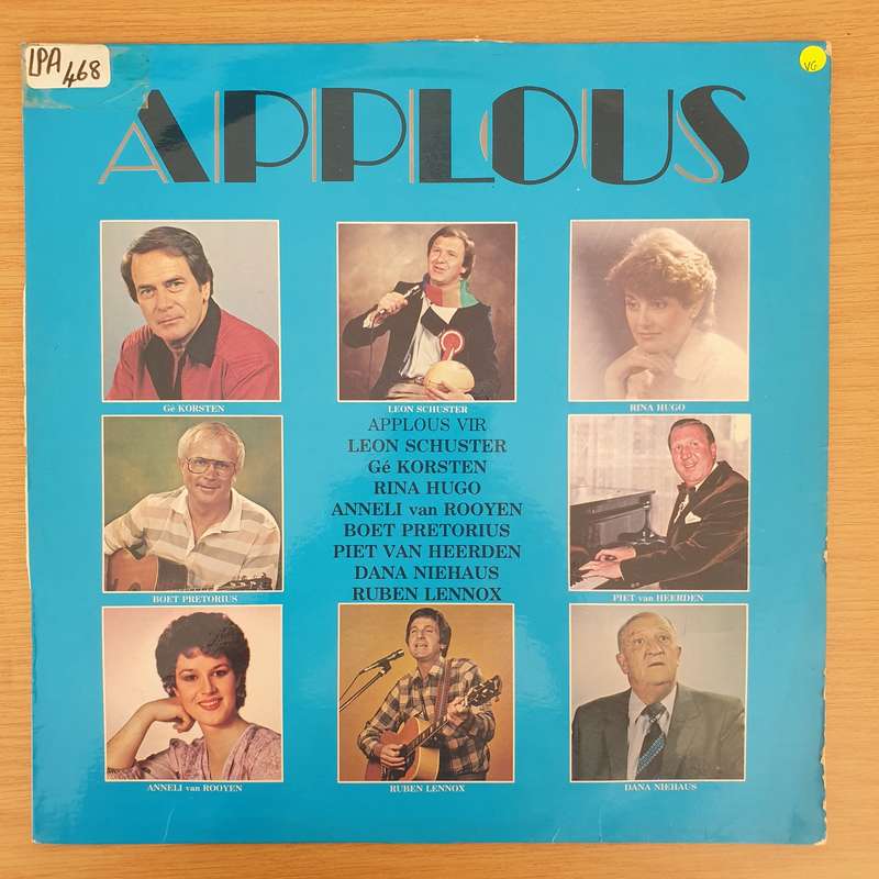 Applous - Various Afrikaans Artists - South Africa - Vinyl LP Record - Very-Good+ Quality (VG+) (...