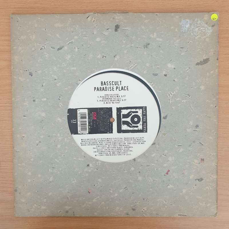 Basscult  Paradise Place - Vinyl LP Record - Very-Good+ Quality (VG+) (verygoodplus)