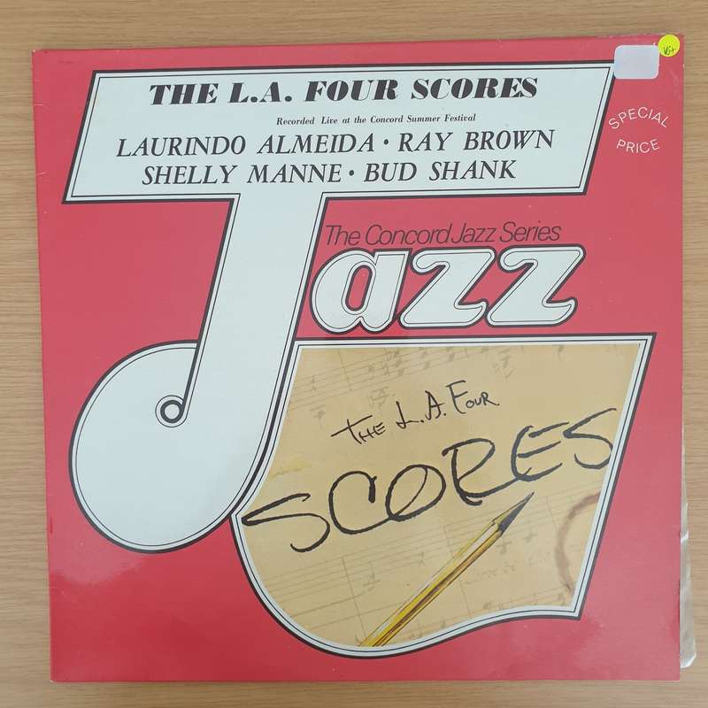 The L.A. Four  The L.A. Four Scores! - Vinyl LP Record - Very-Good+ Quality (VG+) (verygoodplus)