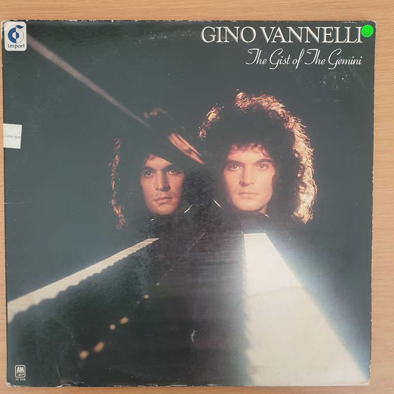 Gino Vannelli  The Gist Of The Gemini - Vinyl LP Record - Very-Good+ Quality (VG+) (verygoodplus)