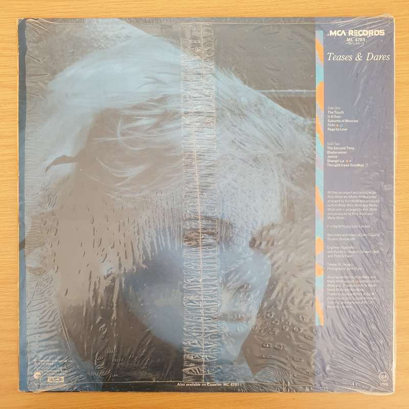 Kim Wilde  Teases & Dares - Vinyl LP Record - Very-Good+ Quality (VG+) (verygoodplus)