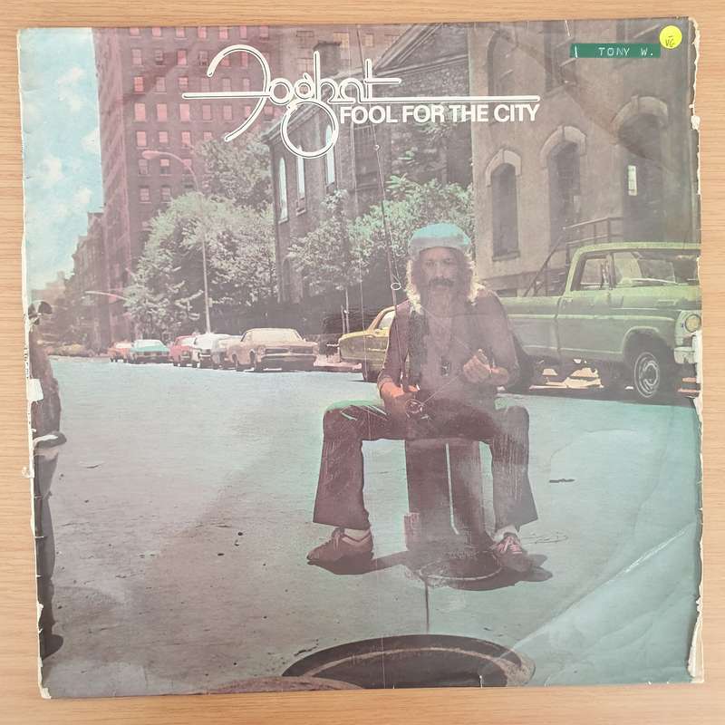 Foghat  Fool For The City - Vinyl LP Record - Very-Good- Quality (VG-)