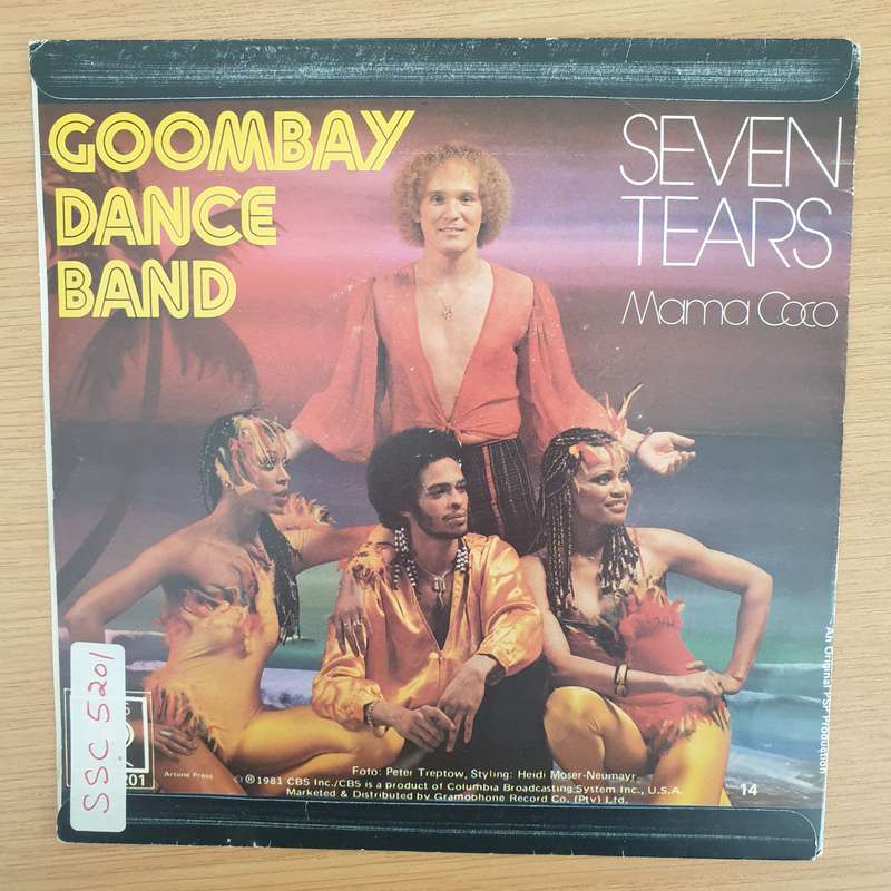 Goombay Dance Band  Seven Tears - Vinyl 7" Record - Very-Good+ Quality (VG+) (verygoodplus7)