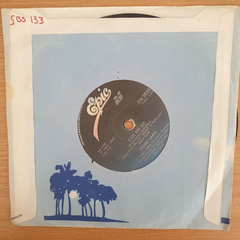 Irene Cara  Breakdance - Vinyl 7" Record - Very-Good+ Quality (VG+) (verygoodplus7)
