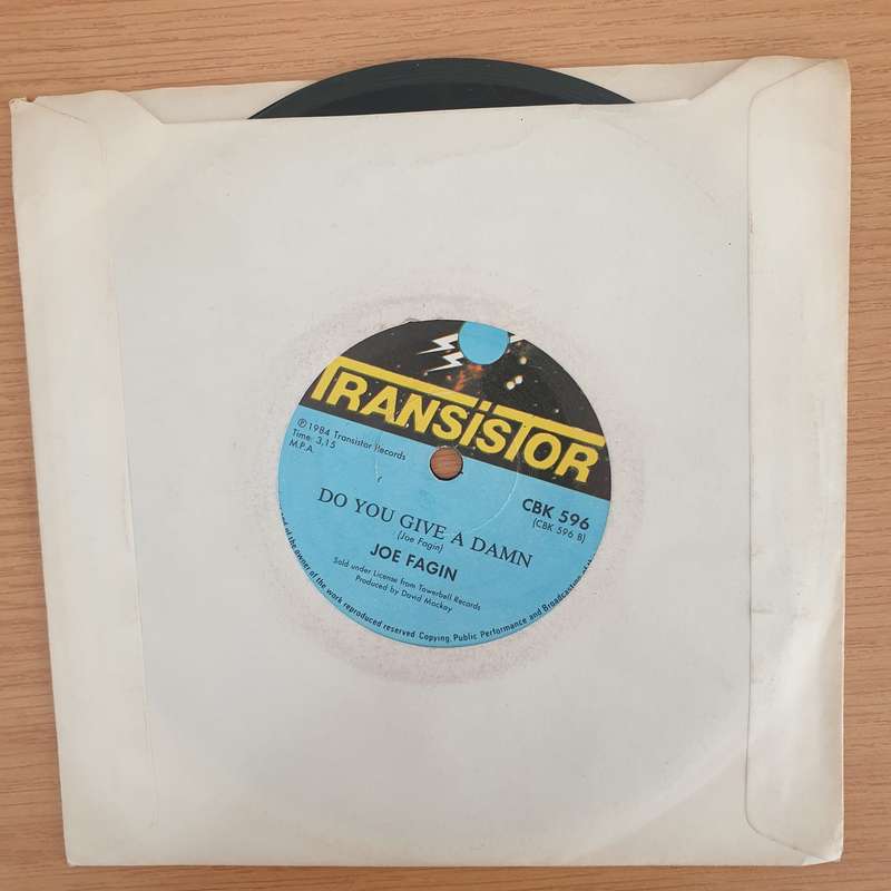 Joe Fagin  Why Don't We Spend The Night - Vinyl 7" Record - Very-Good+ Quality (VG+) (verygood...