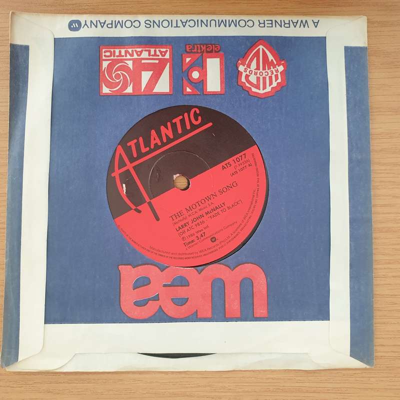 Larry John McNally  The Motown Song - Vinyl 7" Record - Very-Good+ Quality (VG+) (verygoodplus7)