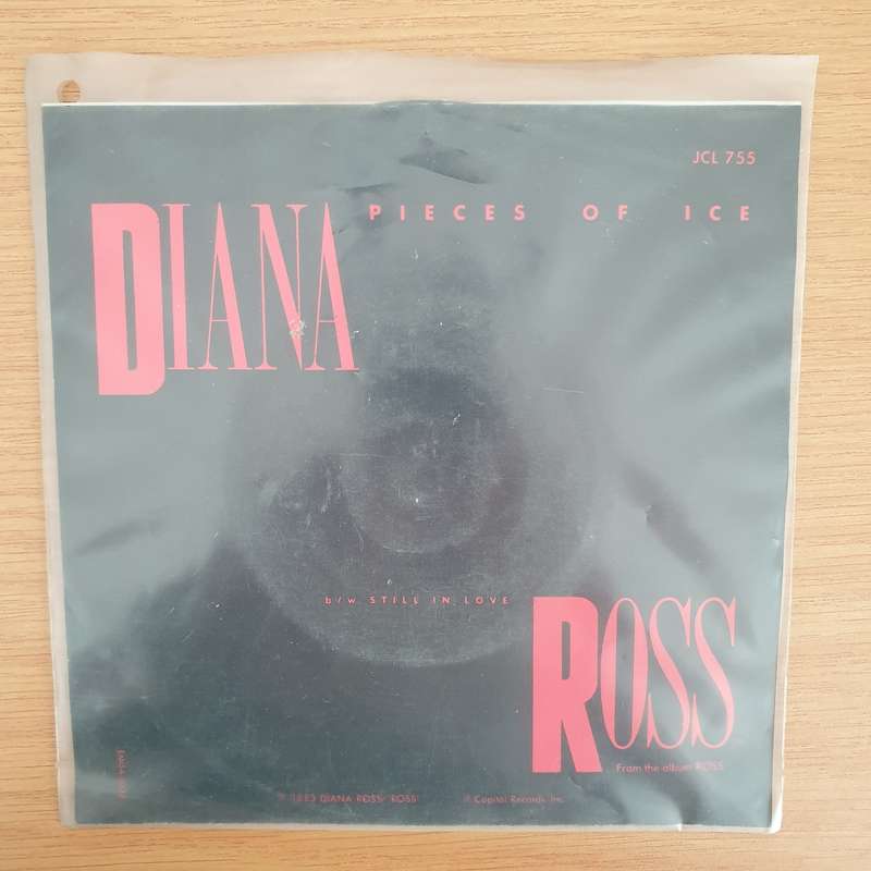 Diana Ross  Pieces Of Ice - Vinyl 7" Record - Very-Good+ Quality (VG+) (verygoodplus7)