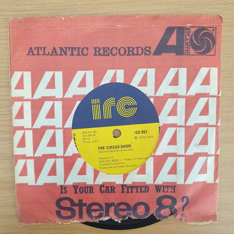 Teach-In  Ding-A-Dong - Vinyl 7" Record - Very-Good+ Quality (VG+) (verygoodplus7)