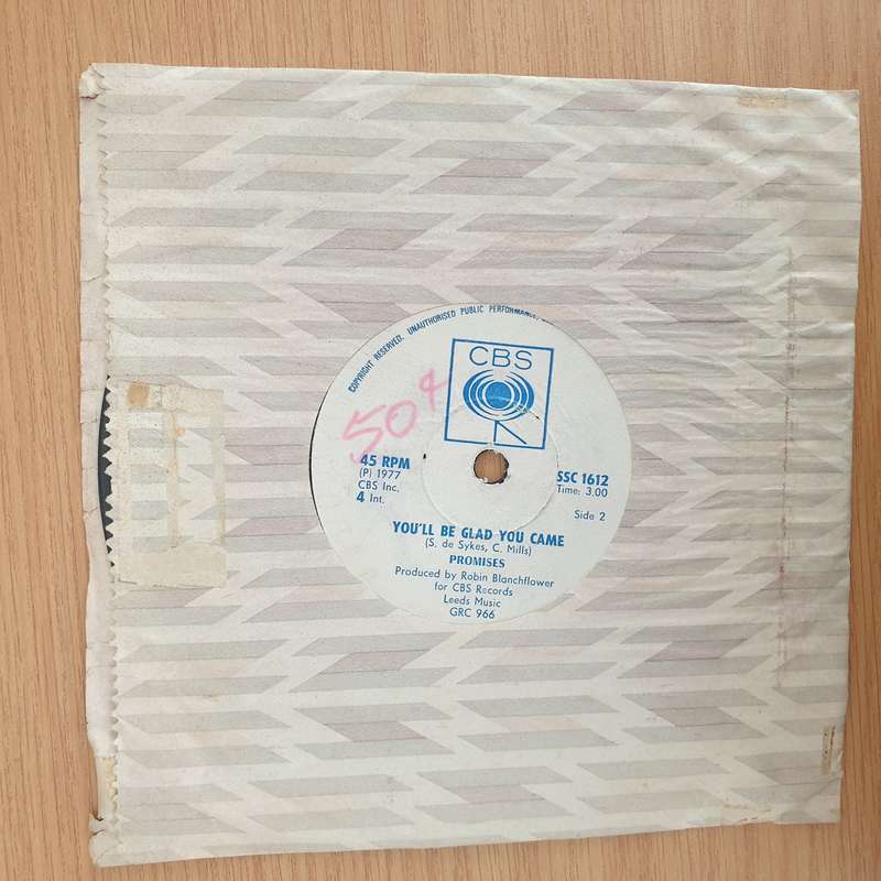 Promises  Love Attack (Rhodesia) - Vinyl 7" Record - Very-Good+ Quality (VG+) (verygoodplus7)
