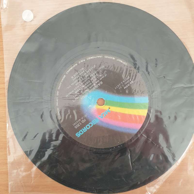 Julie Covington  Don't Cry For Me Argentina - Vinyl 7" Record - Very-Good+ Quality (VG+) (very...