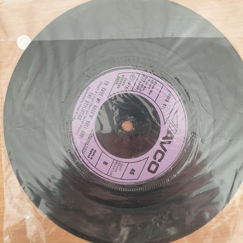 The Stylistics  Na-na Is The Saddest Word - Vinyl 7" Record - Very-Good Quality (VG)  (verry7)