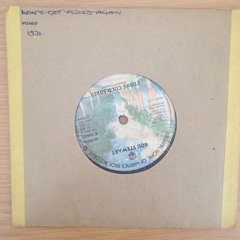 Rod Stewart  Sailing - Vinyl 7" Record - Very-Good+ Quality (VG+) (verygoodplus7)